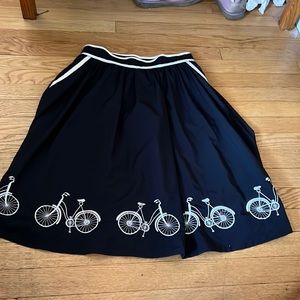 Cute navy Bicycle skirt